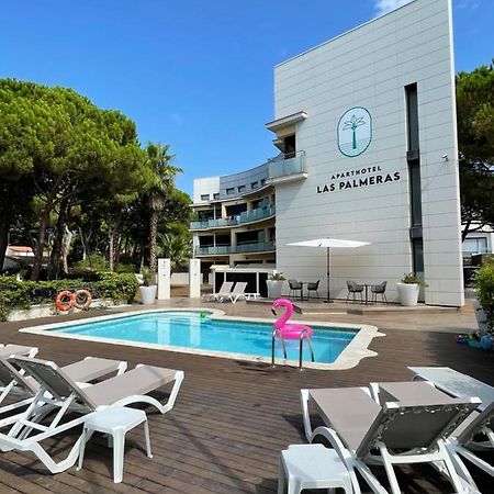 Aparthotel Las Palmeras 卡斯特尔德费尔斯 外观 照片